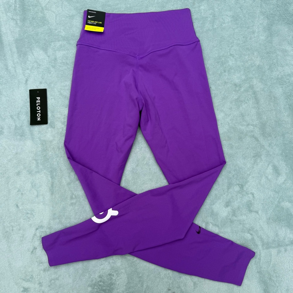 Nike x Peloton one luxe tight fit mid rise leggings